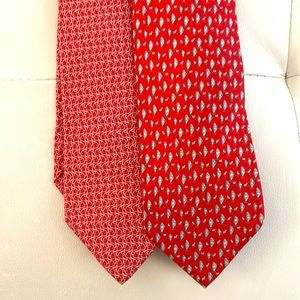 Salvatore Ferragamo Mens Silk Tie